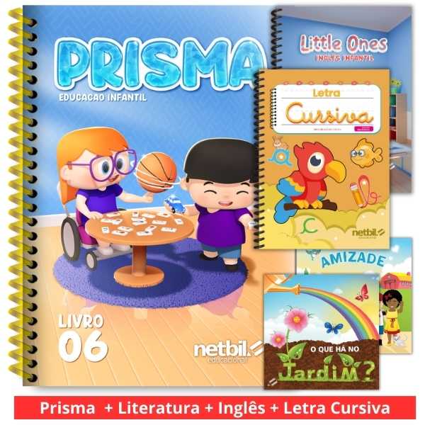 Coleção Prisma + Literatura + Little Ones (Inglês Infantil) – Livro 06